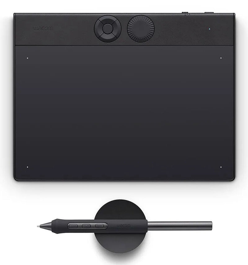 Wacom Intuos Pro Small – 2025 tegneplade Sort 187 x 105 mm USB/Bluetooth