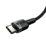Baseus Cafule USB-kabel USB 2.0 2 m USB C 0,48 Gbit/sek. 100 W Sort