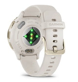 Garmin Venu 3S 3,05 cm (1.2") AMOLED 41 mm Digital 390 x 390 pixel Berøringsskærm Guld, Elfenben Wi-Fi GPS (satellit)
