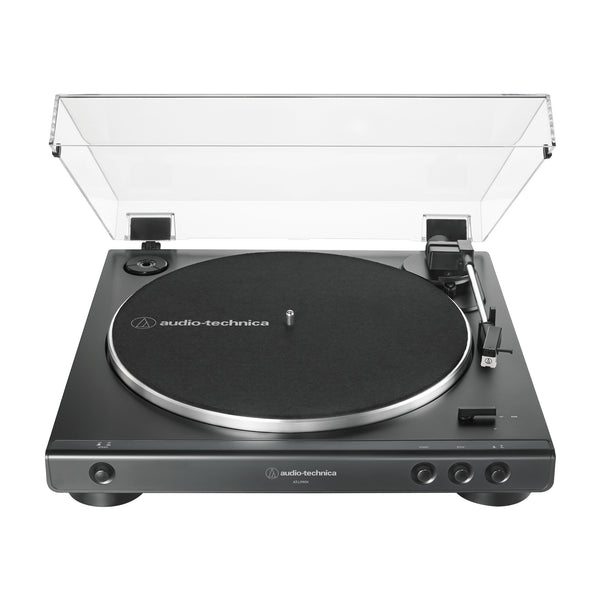 Audio-Technica AT-LP60X Bæltedrevet pladespiller Sort Fuld automatisk