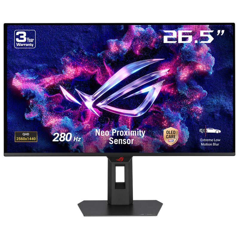 ASUS ROG Strix OLED XG27ACDMS computerskærm 67,3 cm (26.5") 2560 x 1440 pixel Quad HD QD-OLED Sort