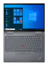 T1A Lenovo X1 Yoga 6th Gen Refurbished Intel® Core™ i5 i5-1145G7 Hybrid (2-i-1) 35,6 cm (14") Berøringsskærm WUXGA 32 GB LPDDR4x-SDRAM 512 GB SSD Wi-Fi 6 (802.11ax) Windows 11 Pro Grå
