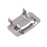 Extralink CLAMP FOR STEEL STRAP 20MM WITH JAGS Endeklemme 2 cm Rustfrit stål