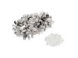 Lanberg PLS-6000 kabelsamler RJ-45 Rustfrit stål, Transparent