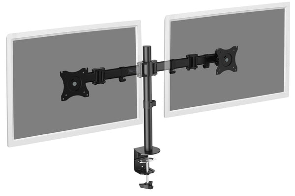 Digitus DA-90349 skærmbeslag og -stativer 68,6 cm (27") Skrivebord Sort