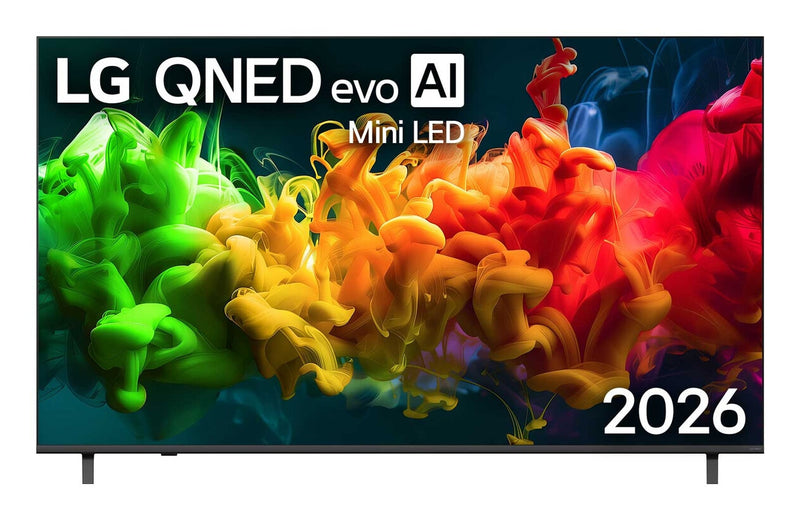 LG QNED evo AI MiniLED 75QNED8EB3A 190,5 cm (75") 4K Ultra HD Smart TV Wi-Fi Sort