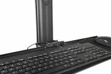 StarTech.com WKSTNCART desktop arbejdsplads med siddestativ