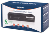 Intellinet 561228 netværksswitch Ikke administreret Gigabit Ethernet (10/100/1000) Strøm over Ethernet (PoE) Sort