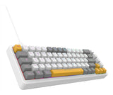 Inca IKG-457 tastatur Spil USB QWERTY Tysk Hvid