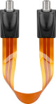 Goobay 11953 koaxial kabel 0,2 m F-type Brun