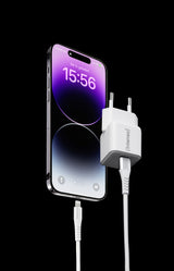 Intenso 7803052 oplader til mobil enhed Universel Hvid Vekselstrøm Hurtig opladning Indendørs