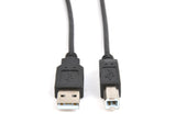Prokord USB-0017 USB-kabel USB 2.0 1 m USB A USB B Sort