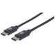 Manhattan 354882 USB-kabel USB 2.0 3 m USB C 0,48 Gbit/sek. Sort