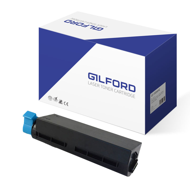 Gilford DT-FO411C tonerpatron 1 stk Sort