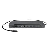 i-tec Metal C31FLATPRO100 dockingstation Ledningsført USB 3.2 Gen 1 (3.1 Gen 1) Type-C Grå