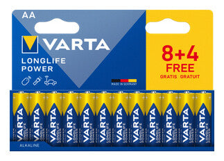 Varta Longlife Power AA Engangsbatteri Alkaline