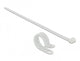 DeLOCK 18875 kabelsamler Stige kabelbinder Nylon Hvid 10 stk