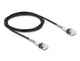 DeLOCK 80390 netværkskabel Sort 2 m Cat6a U/UTP (UTP)