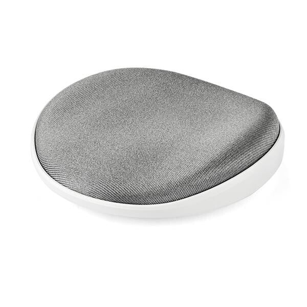 StarTech.com ROLWRSTRST håndledsstøtte Skum, Maske, Plast Sølv, Hvid