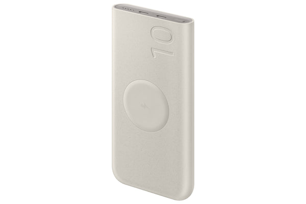 Samsung EB-U2510XUEGEU powerbank 10000 mAh Trådløs opladning Beige