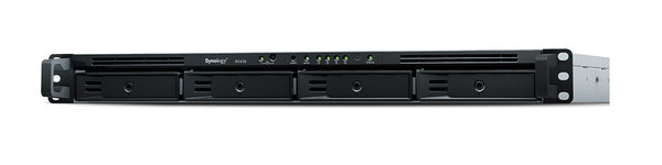 Synology RX418 disk array 0 TB Stativ (1U) Sort, Grå