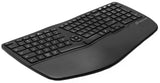 Voxicon DK-E902WLB tastatur Kontor RF trådløs + Bluetooth QWERTY Nordisk Sort
