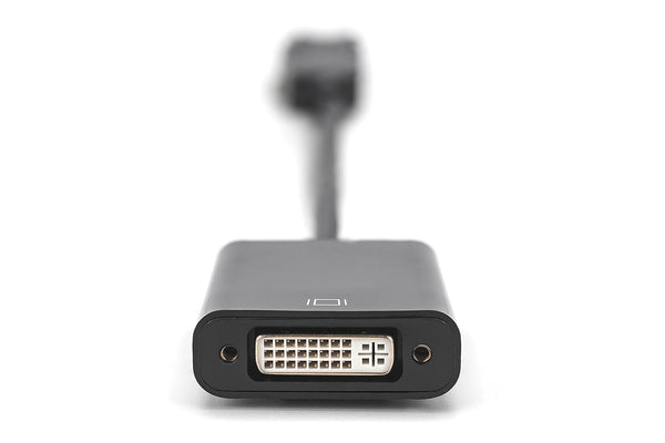 Digitus DB-340414-001-S videokabel adapter 0,15 m Mini DisplayPort DVI-I Sort