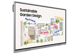 Samsung WE75FX Interaktivt whiteboard 190,5 cm (75") 3840 x 2160 pixel Berøringsskærm Grå HDMI