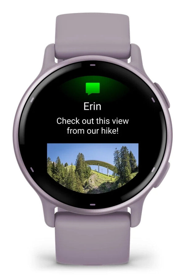 Garmin Vivoactive 5 3,05 cm (1.2") AMOLED Digital 390 x 390 pixel Berøringsskærm Violet Wi-Fi GPS (satellit)
