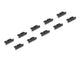 DeLOCK 64243 dækning af sokkel USB Micro-B Sort 10 stk
