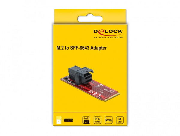 DeLOCK 62721 interface-kort/adapter Intern M.2