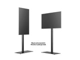 Multibrackets 2425 skærmbeslag til skiltning 160 cm (63") Sort