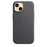 Apple Cover MagSafe-kompatibilitet microtwill, FineWoven sort til iPhone 15