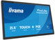 iiyama TW2223AS-B3P skilte display Interaktivt fladpanel 54,6 cm (21.5") Wi-Fi 450 cd/m² Fuld HD Sort Berøringsskærm Indbygget processer Android 24/7