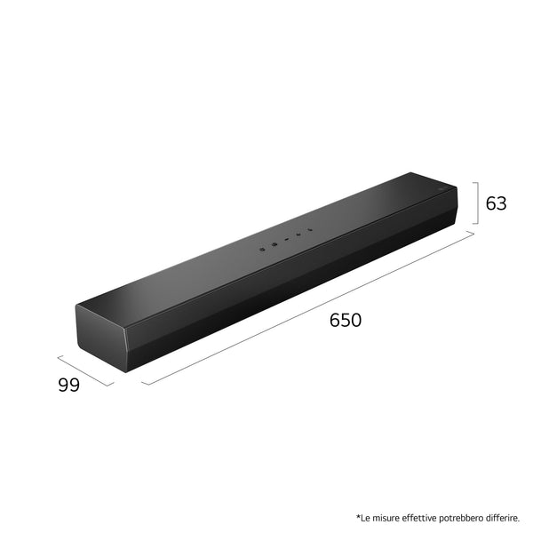LG S20A Sort 2.0 kanaler 50 W