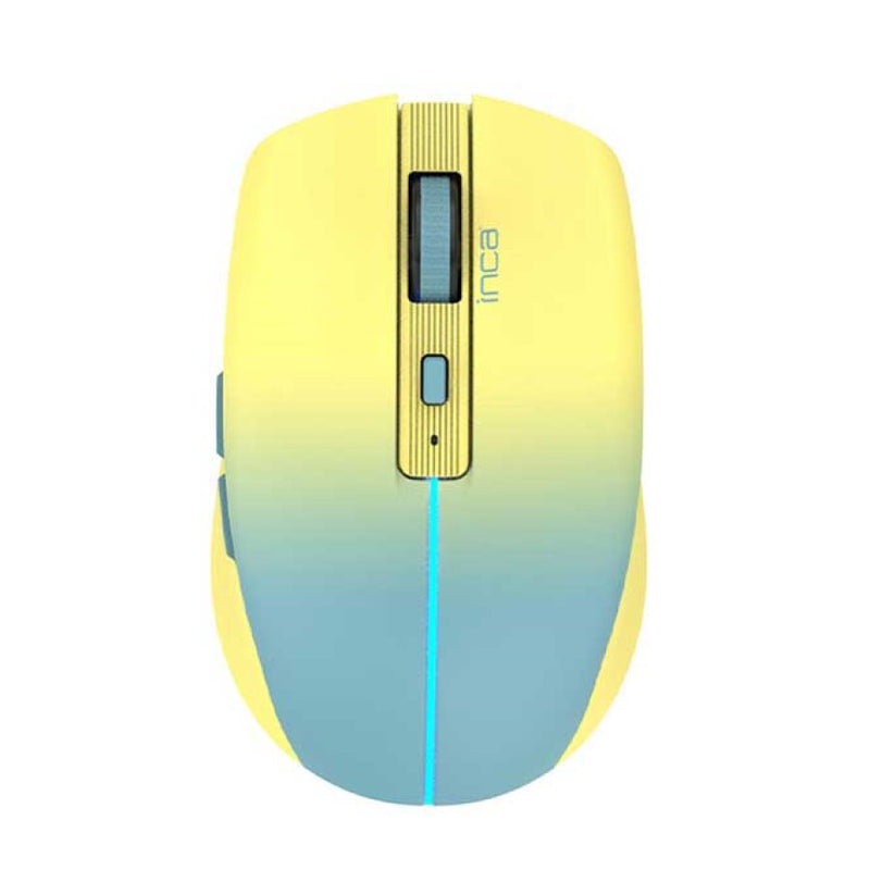 Inca IWM-511RS mus Kontor Højre hånd RF Wireless + Bluetooth + USB Type-C Optisk 1600 dpi
