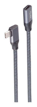 shiverpeaks BS13-56030 USB-kabel USB 3.2 Gen 2x2 2 m USB C 20 Gbit/sek. Grå