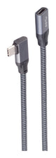 shiverpeaks BS13-56030 USB-kabel USB 3.2 Gen 2x2 2 m USB C 20 Gbit/sek. Grå