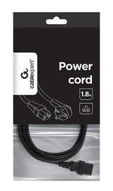 Gembird Power cord (C13), VDE approved, 6 ft