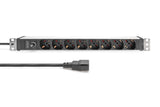 Digitus DN-95410-IT strømforsyningsenhed (PDU) 8 AC stikkontakt(er) 1U