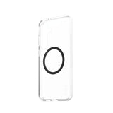 PanzerGlass CARE™ by ® Urban Combat Case Transparent m. Sort Ramme & Qi Compatible Samsung Galaxy S25+