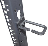 Intellinet 714242 stativ 26U Fritstående reol Sort