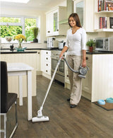 Black & Decker PD1820LF håndholdt støvsuger Sort, Krom Poseløs