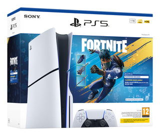Sony Interactive Entertainment PlayStation 5 - Fortnite Flowering Chaos Bundle 1 TB Wi-Fi Sort, Hvid