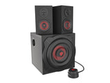 GENESIS Helium 610BT højttalersæt 60 W PC/Laptop Sort, Rød 2.1 kanaler 2-vejs 30 W Bluetooth