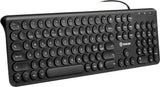 Voxicon DK-282W-B tastatur Kontor USB QWERTY Nordisk Sort