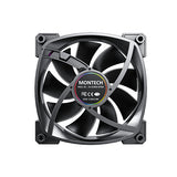 Montech AX120 PWM Computerkabinet, Processor Blæsermodul 12 cm Sort 1 stk