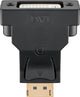 Goobay 51720 kabel kønsskifter DisplayPort DVI-D Sort