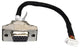 Shuttle PVG01 VGA port expansion kit for Slim-PCs 15-pin Mini D-Sub 2 x 10-pin Sort, Rustfrit stål, Hvid