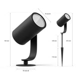 Philips Hue White and Color ambiance Lily udendørs spot